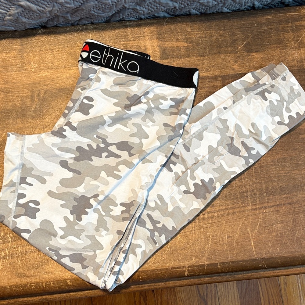 Ethika Kids Gray Camo Leggings